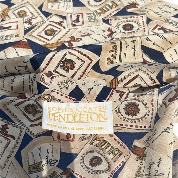 Pendleton Women’s Button Front Blouse Size 12 - Picture 6 of 7